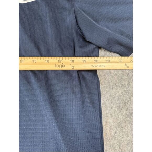 Nike Golf Dri-Fit Polo Shirt Men's Medium Blue Swoosh Logo Collared Pullover - Picture 5 of 5